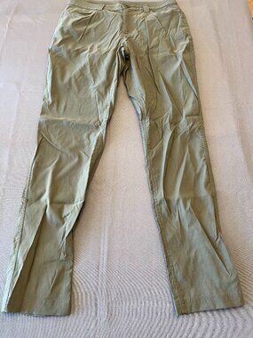 Eddie Bauer Green Nylon Pants Size 6